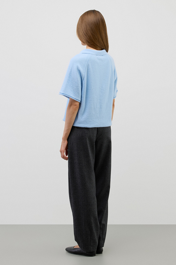 картинка Джемпер-поло с  шерстью ангоры от магазина Одежда+