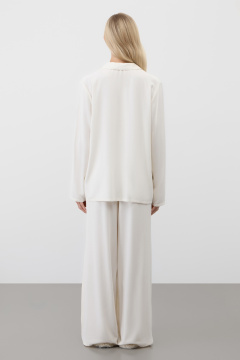 картинка Комплект рубашка и брюки из вискозы от магазина Одежда+