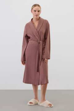 картинка Халат из 100% хлопка с пич эффектом от магазина Одежда+