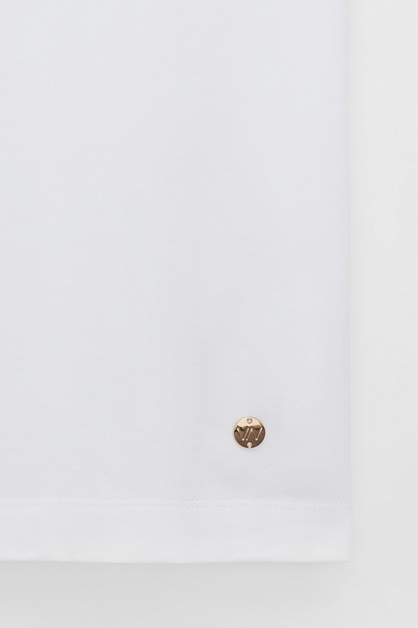 картинка Футболка из хлопка с эластаном от магазина Одежда+