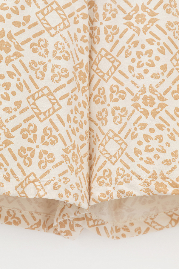 картинка Комплект топ и шорты из 100% хлопка от магазина Одежда+