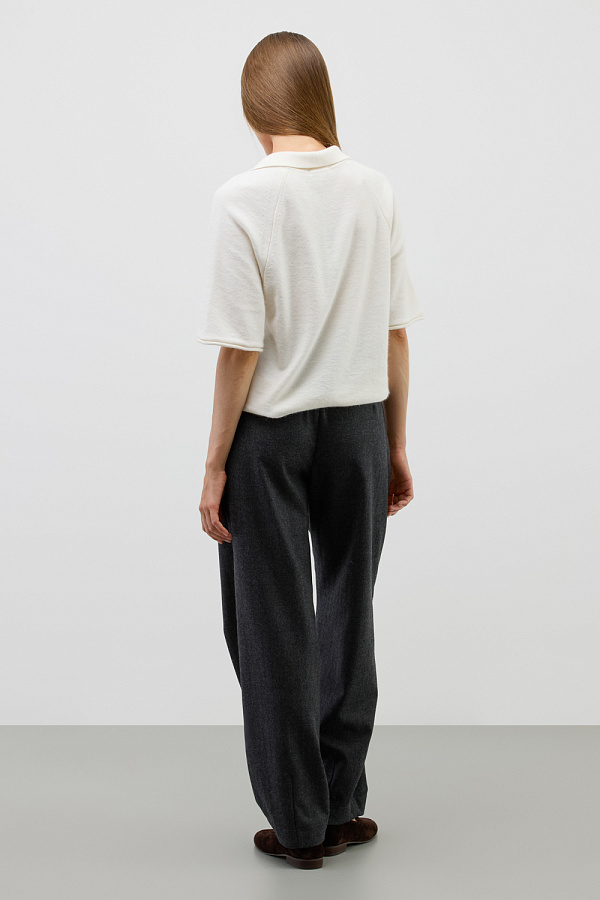 картинка Джемпер-поло с  шерстью ангоры от магазина Одежда+