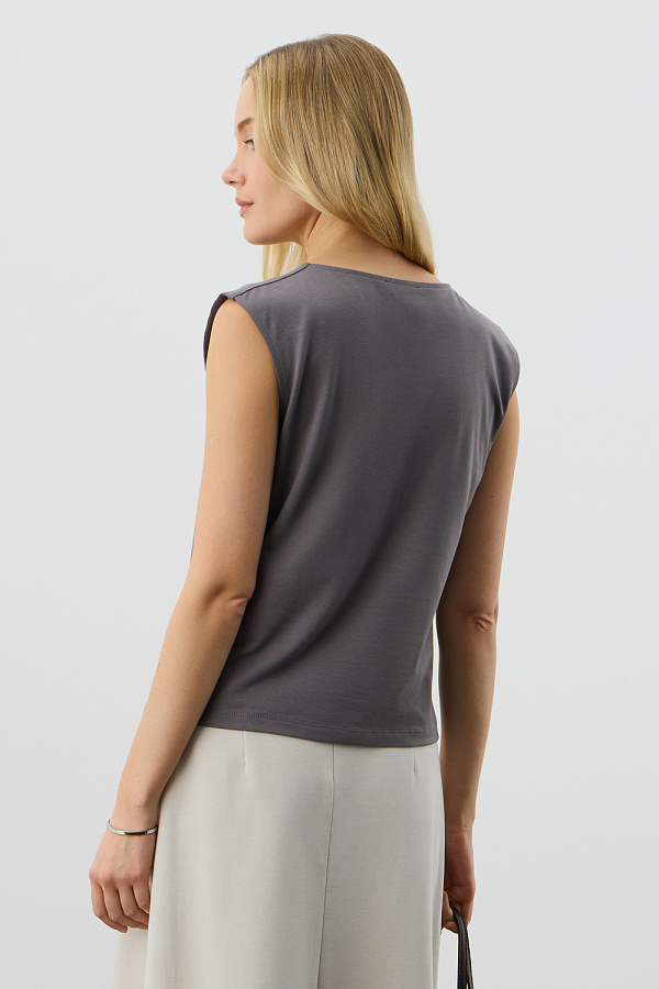 картинка Топ из хлопка от магазина Одежда+