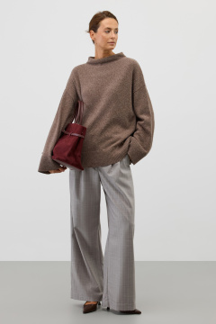 картинка Джемпер с мериносом и шелком от магазина Одежда+