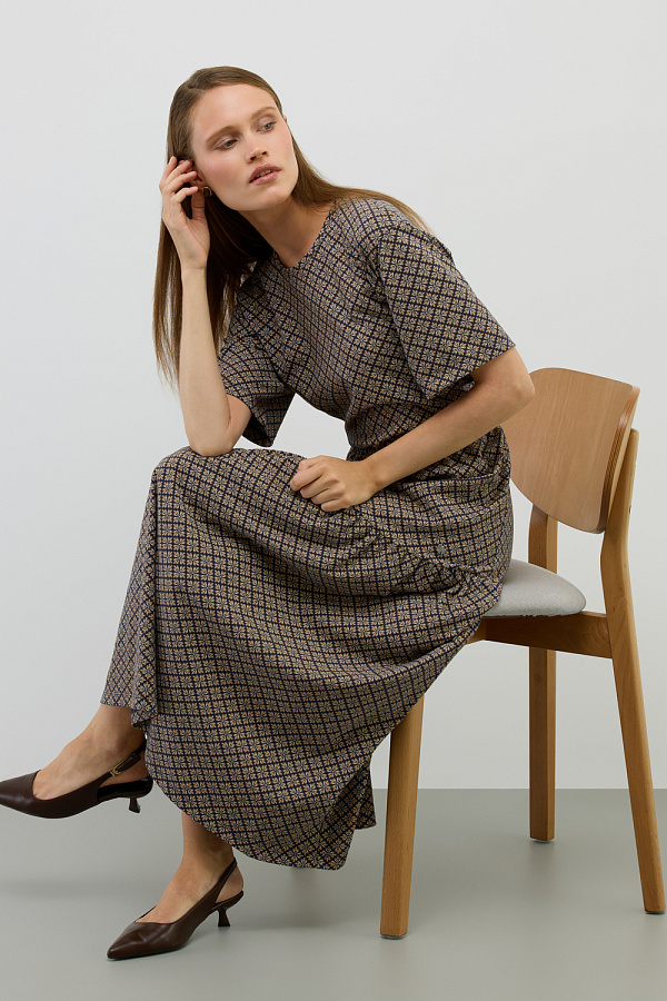 картинка Платье из пике от магазина Одежда+