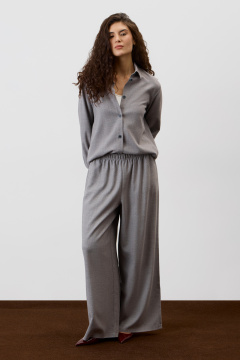 картинка брюки светло-серый от магазина Одежда+