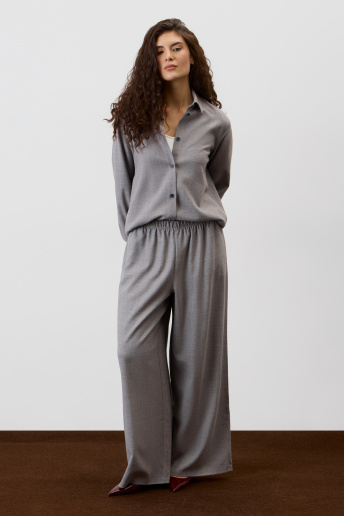 картинка брюки светло-серый от магазина Одежда+