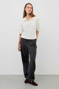 картинка Джемпер-поло с  шерстью ангоры от магазина Одежда+