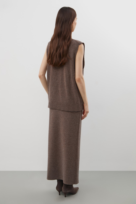 картинка Юбка из шерсти мериноса и кашемира от магазина Одежда+