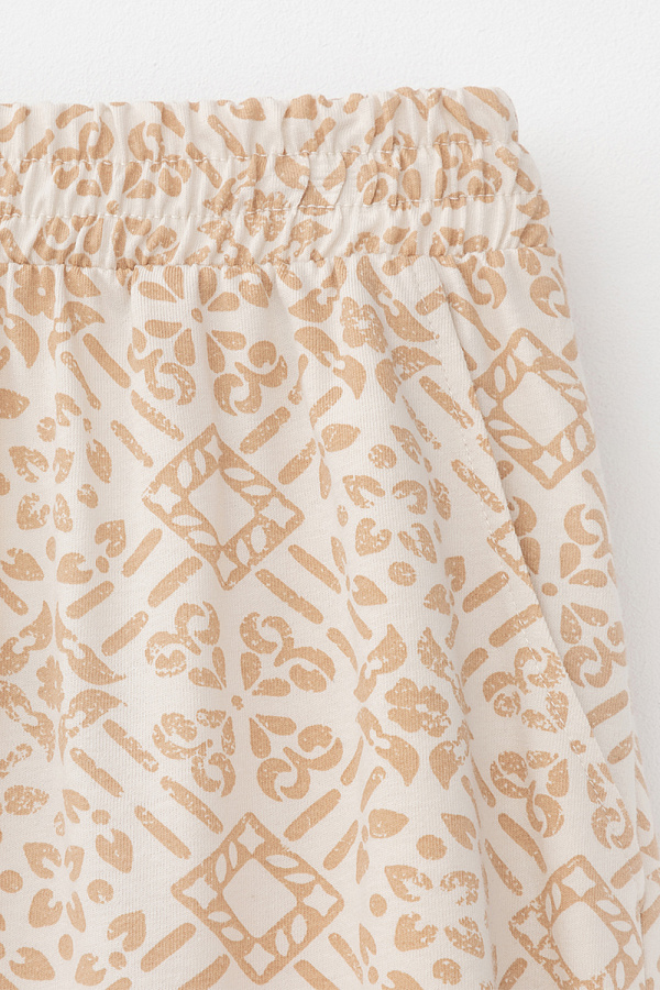 картинка Комплект футболка и брюки из хлопка с вискозой от магазина Одежда+