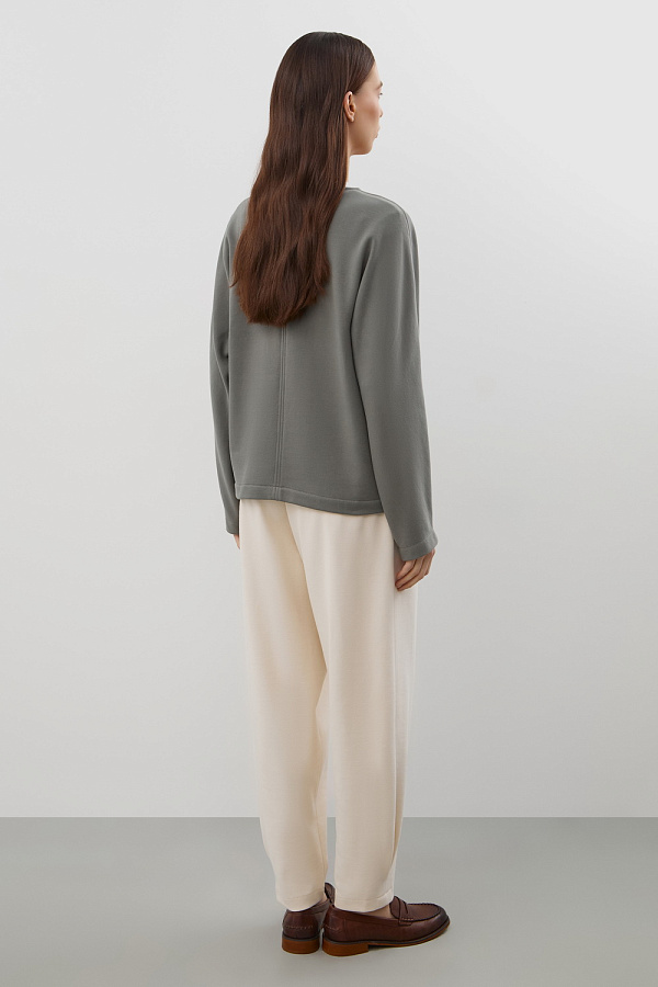 картинка Джемпер из футера от магазина Одежда+