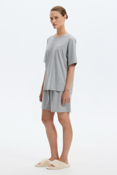 картинка Комплект футболка и шорты из 100% хлопка от магазина Одежда+