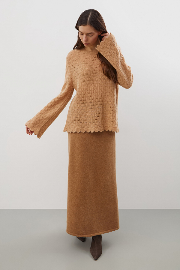 картинка Ажурный джемпер от магазина Одежда+