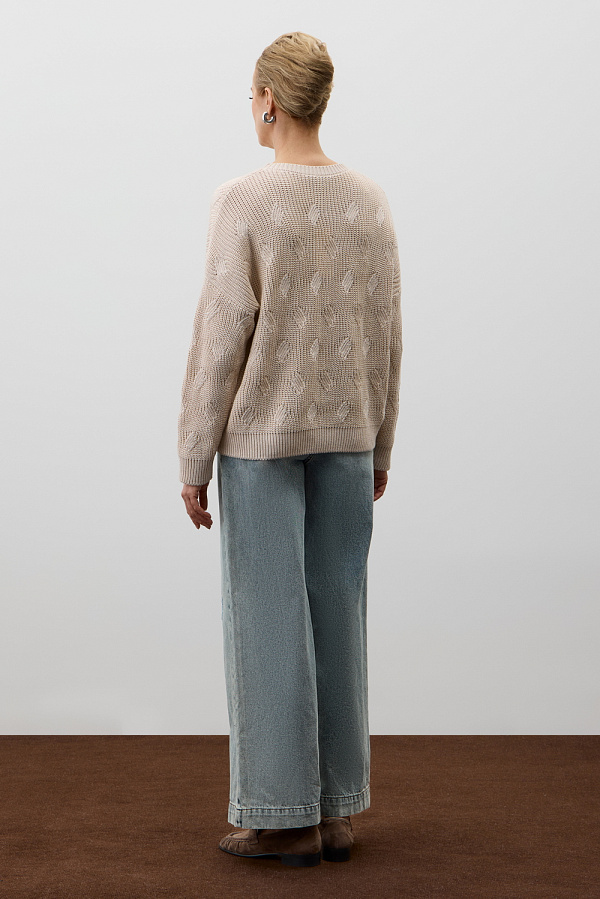 картинка Джемпер с крупными косами от магазина Одежда+