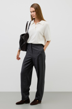 картинка Джемпер-поло с  шерстью ангоры от магазина Одежда+