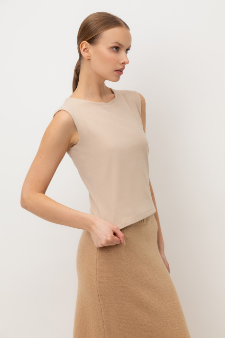 картинка Топ из мягкого хлопка от магазина Одежда+