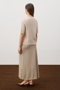 картинка Вязаный джемпер с коротким рукавом от магазина Одежда+