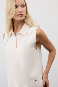 картинка Топ из вафельного хлопка от магазина Одежда+