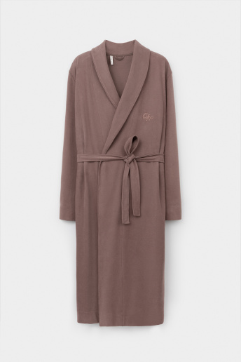 картинка Халат из 100% хлопка с пич эффектом от магазина Одежда+