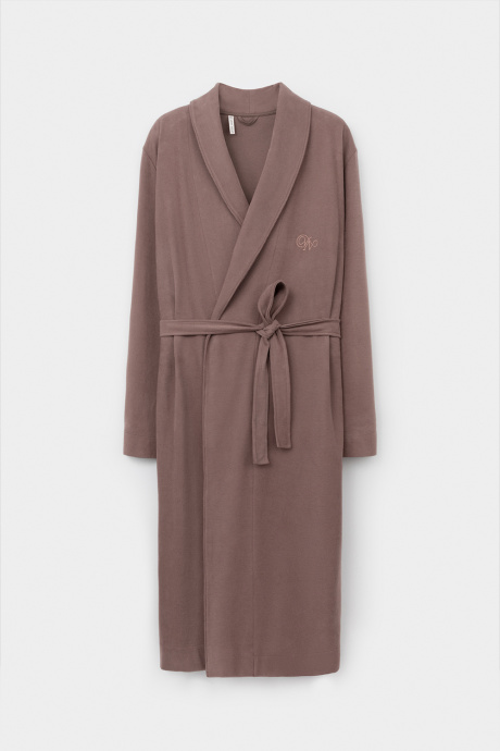 картинка Халат из 100% хлопка с пич эффектом от магазина Одежда+