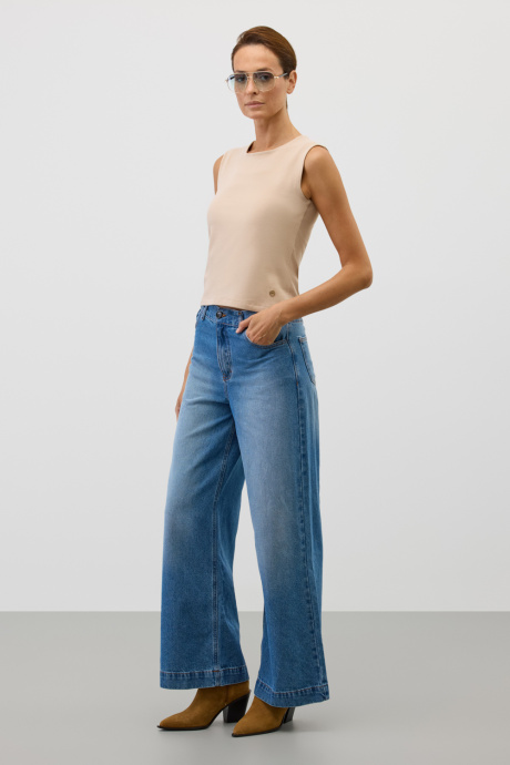 картинка Топ из мягкого хлопка от магазина Одежда+