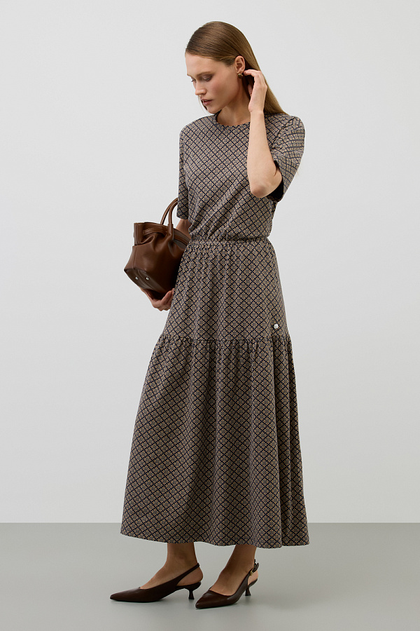 картинка Платье из пике от магазина Одежда+