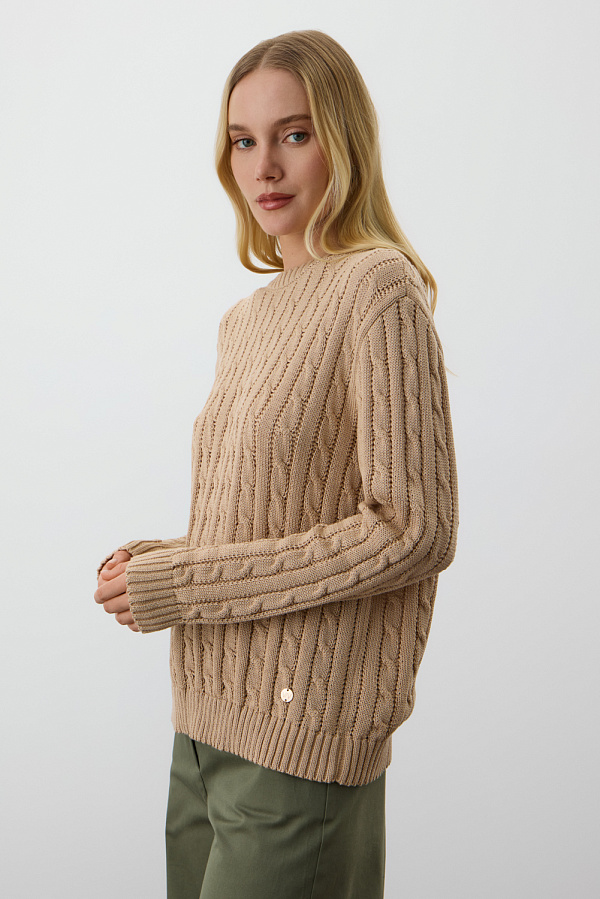 картинка Джемпер из хлопковой пряжи от магазина Одежда+