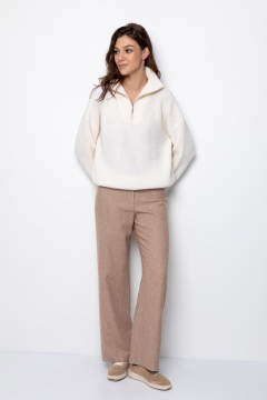 картинка Широкие брюки из шерсти от магазина Одежда+