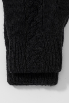 картинка Перчатки вязаные из полушерсти от магазина Одежда+