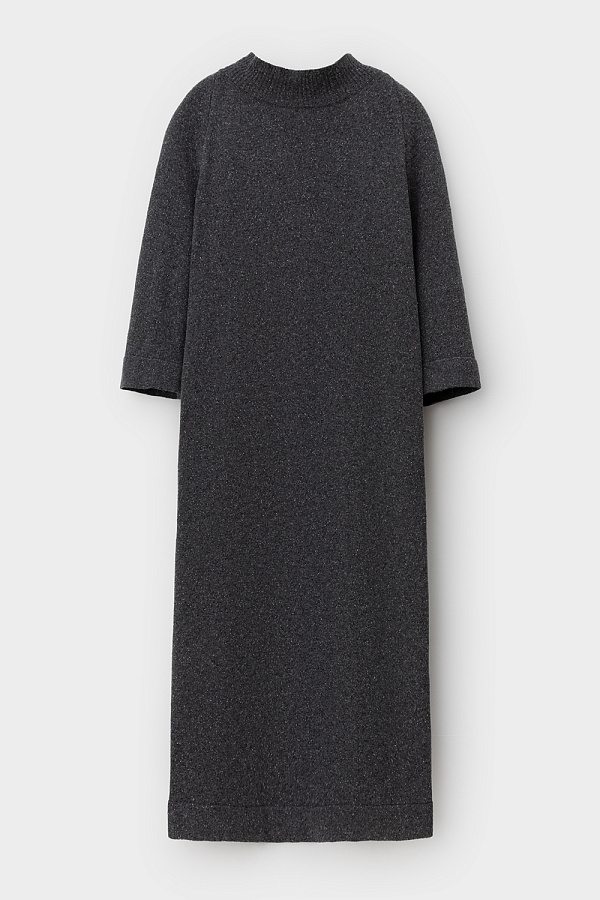 картинка Платье с мериносом и шелком от магазина Одежда+
