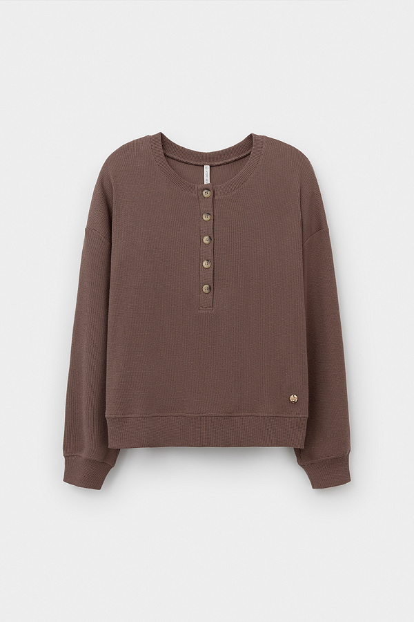 картинка Комлпект джемпер и брюки из объемного трикотажа от магазина Одежда+