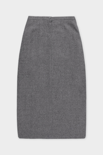 картинка юбка тем.серый меланж от магазина Одежда+