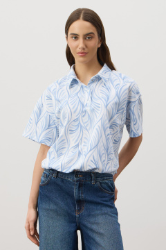 картинка Футболка-поло из премиального трикотажа от магазина Одежда+