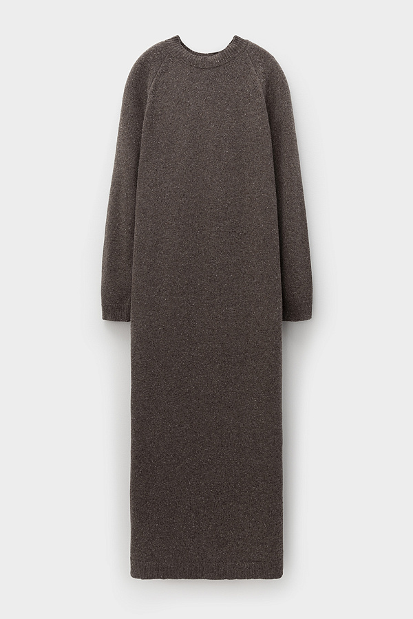 картинка Платье с мериносом и шелком от магазина Одежда+