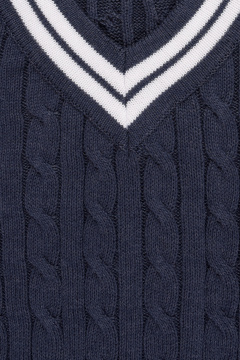 картинка джемпер тем.синий меланж от магазина Одежда+