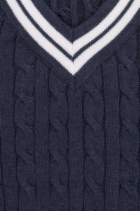 картинка джемпер тем.синий меланж от магазина Одежда+