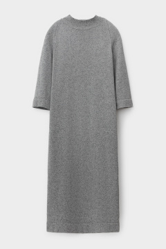 картинка Платье с мериносом и шелком от магазина Одежда+