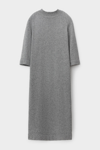 картинка Платье с мериносом и шелком от магазина Одежда+