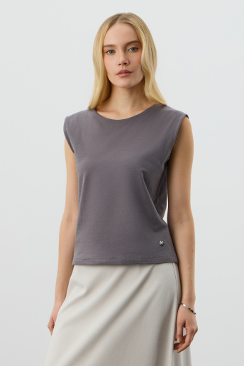 картинка Топ из хлопка от магазина Одежда+