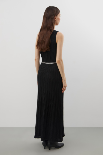 картинка Платье из вискозы с метанитом от магазина Одежда+