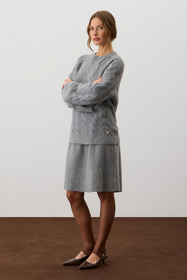 картинка Джемпер из шерсти лисы от магазина Одежда+