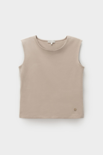 картинка Топ из мягкого хлопка от магазина Одежда+