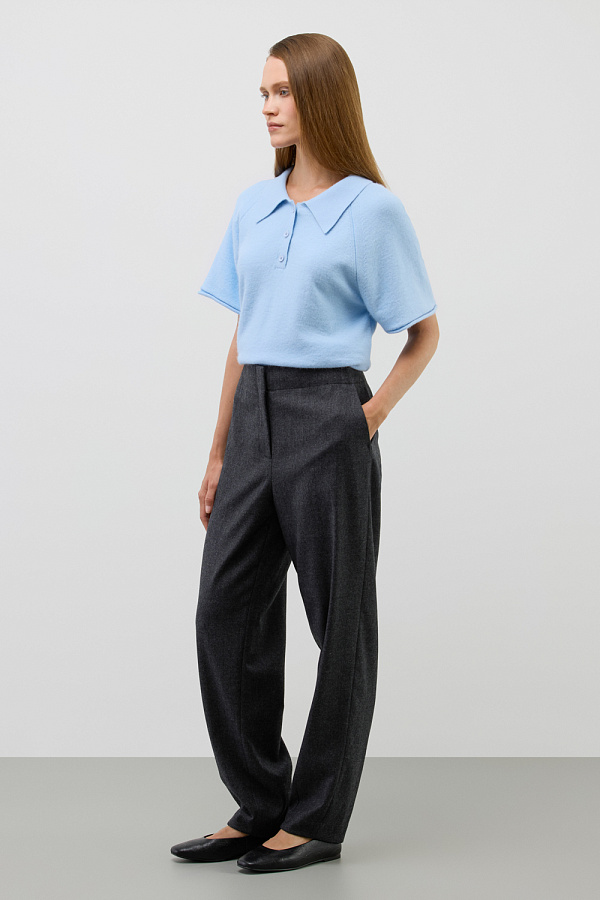 картинка Джемпер-поло с  шерстью ангоры от магазина Одежда+