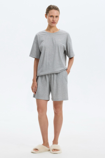картинка Комплект футболка и шорты из 100% хлопка от магазина Одежда+