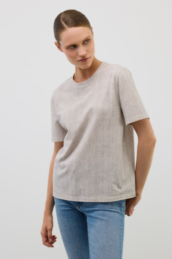 картинка Футболка из хлопка от магазина Одежда+