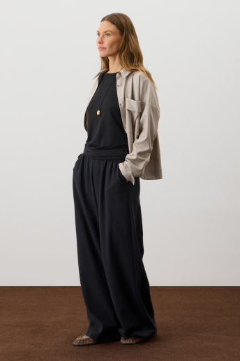 картинка Брюки из пике от магазина Одежда+