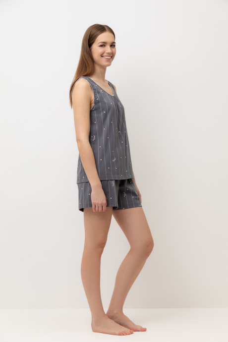 картинка Комплект топ и шорты из 100% хлопка от магазина Одежда+