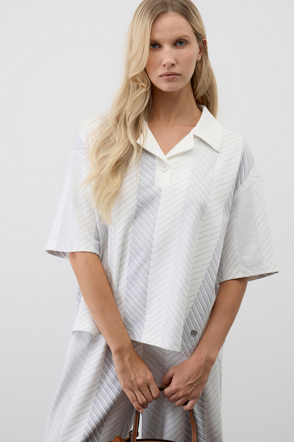 картинка Футболка-поло из премиального хлопка от магазина Одежда+